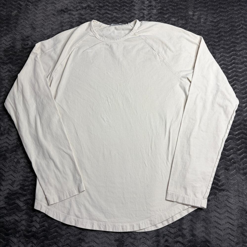 Buck Mason natural Venice Wash Sueded Cotton size M Raglan